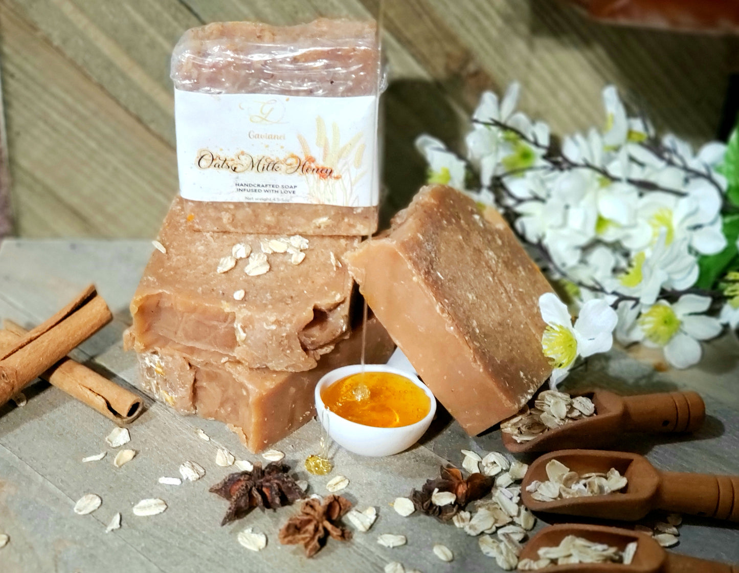 Colloidal Oat, Milk & Honey Soap🌾