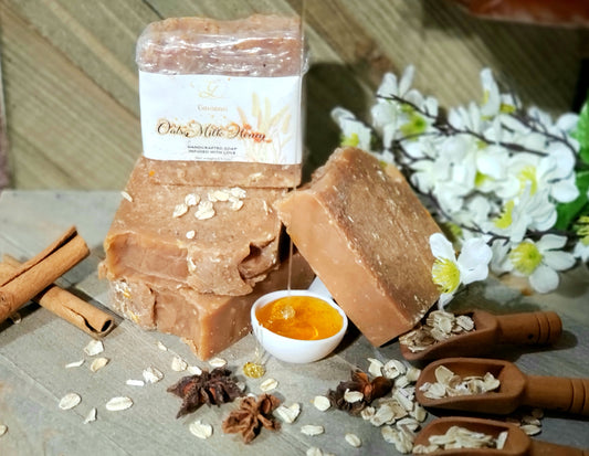 Colloidal Oat, Milk & Honey Soap🌾
