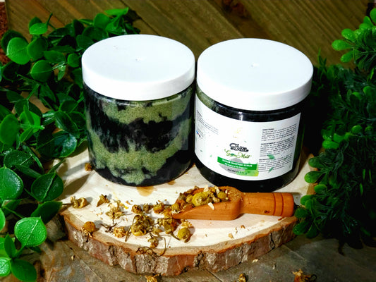 Detox Grass Mint🌱 scrub