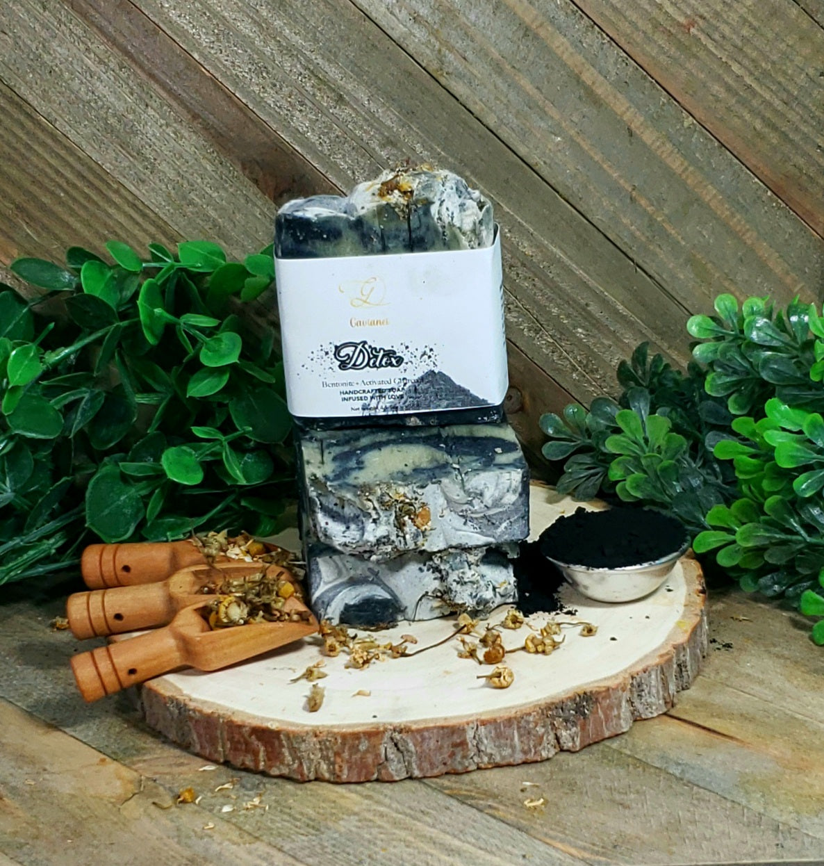 Detox bar Soap (Bentonite Clay, Charcoal) ⚫