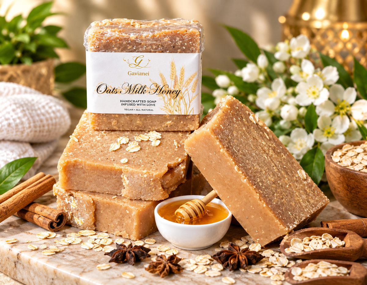 Colloidal Oat, Milk & Honey Soap🌾