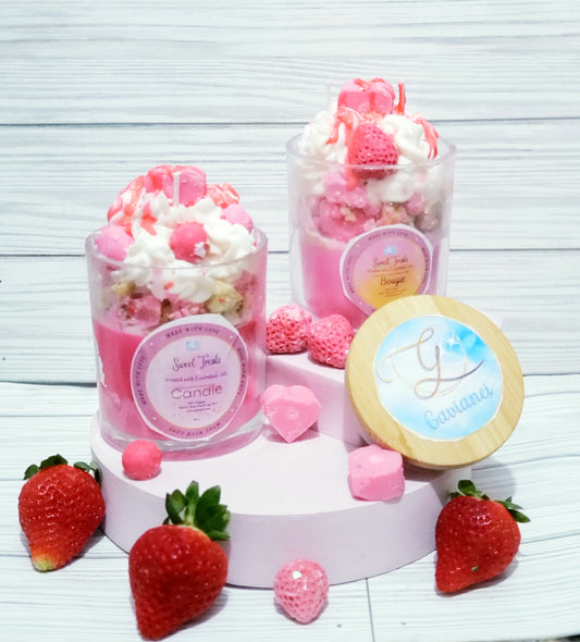 Sweet Treats Candle🍨🍓🫐🍌🍊