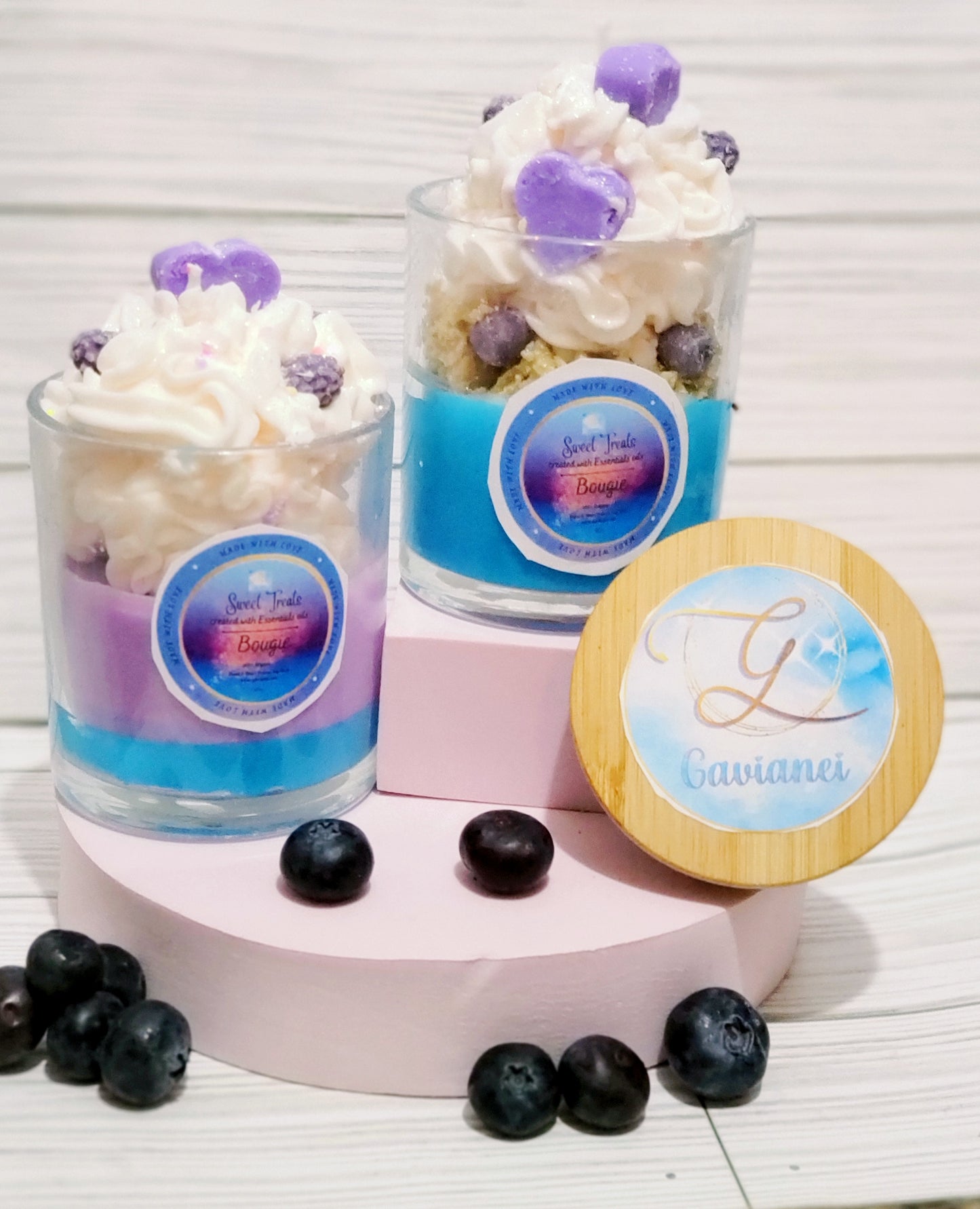 Sweet Treats Candle🍨🍓🫐🍌🍊