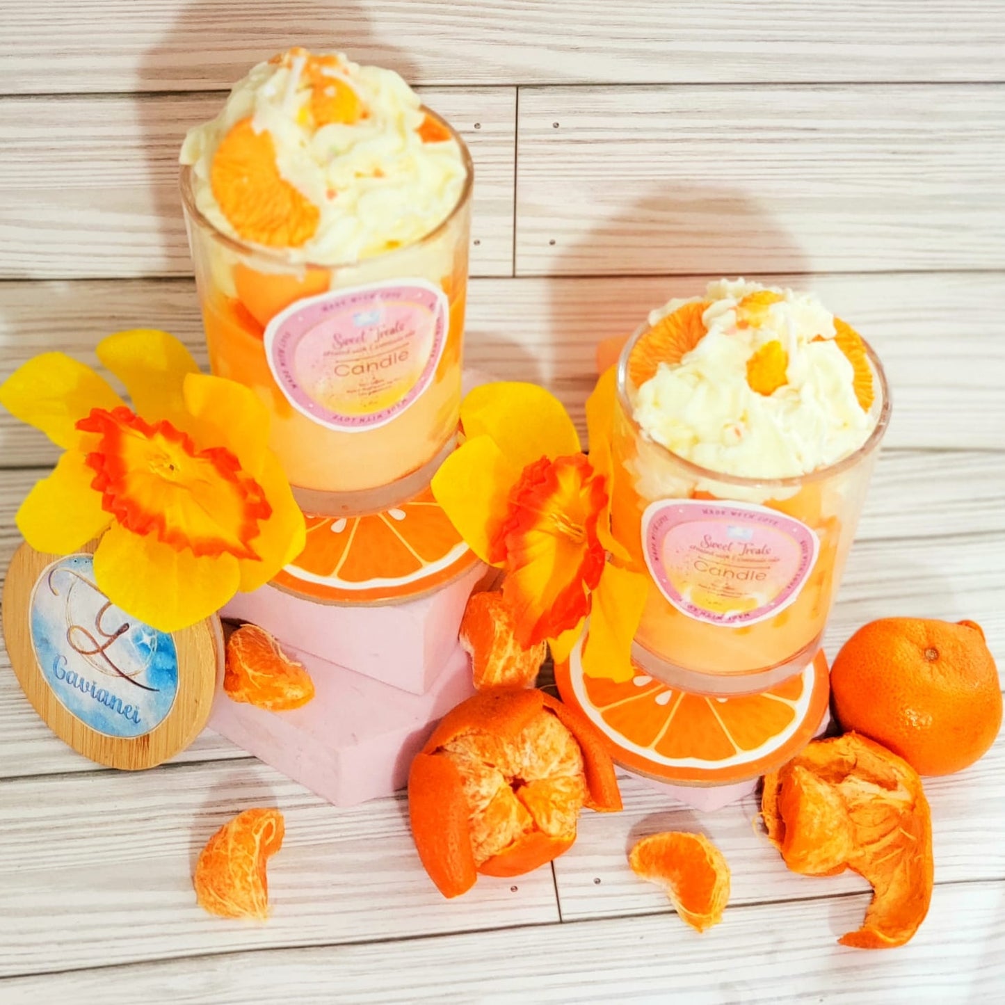 Sweet Treats Candle🍨🍓🫐🍌🍊