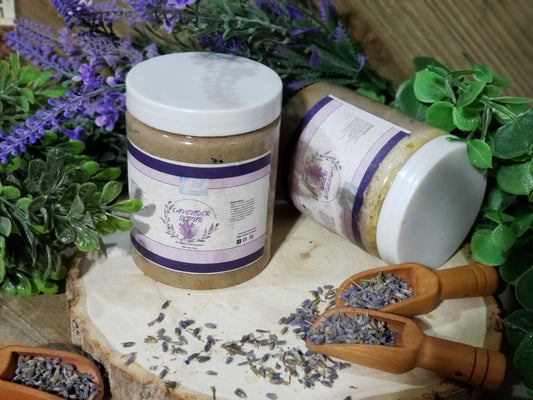 Lavender Scrubs 8oz