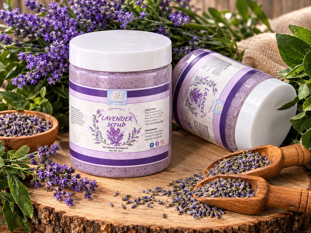 Lavender Scrubs 8oz