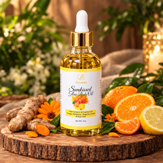 Sunkissed Gold Body Oil 4oz