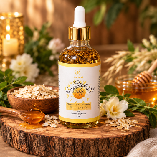 Glow Body Oil (Eczema, Sensitive Skin) 4oz